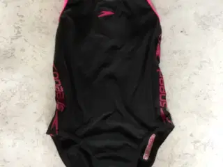 Speedo sort pink badedragt st 116 cm 6år