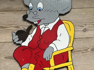 Nisse mus skilt til ophæng