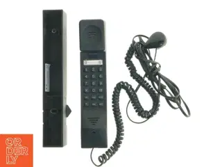 Fastnettelefon med røret og lader (str. 22 cm)