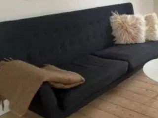 Sofa fra Sinnerup - Mørkegrå stof  Meget pæn stand