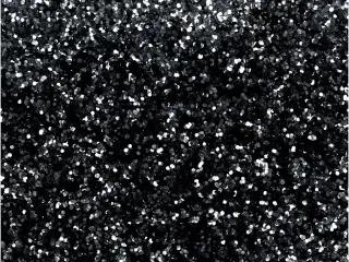 Bio-glimmer, diam. 0,4 mm, sort, 10g/ 1 ds.