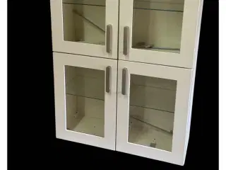 vitrine skabe med klart glas