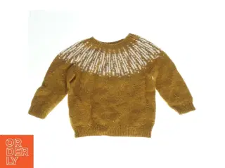 Strikket sweater (str. Længde, 32 cm. bryst, 30 cm)