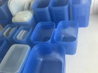 Tupperware opbevaring s bøtter 14 stk 