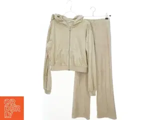Beige joggingsæt med hættetrøje fra H&M (str. 152)