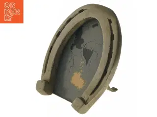 Dekorativ hestesko med stativ (str. 15 cm)