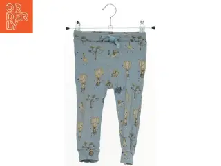 Blå leggings med print fra Name It (str. 80)