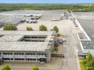 Fleksibelt kontor- og lagerlokale på 504 m² i Business Park Vojens nær E45