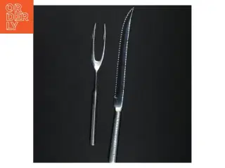 Stegegaffel og stegekniv fra Stelton