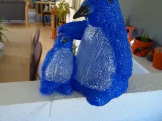 Pingvin med led lys 