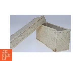 Flettet opbevaringskasse (str. 15x4 cm)