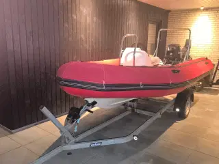 Zodiac pro 420 rib båd 