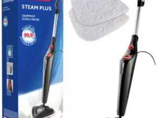 Damprenser Vileda Steam Plus 3.0 med 2 mikrofiberpuder