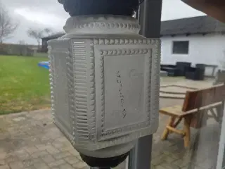Smuk Ampel fra Fyns Glasværk 1903 Åben for bud