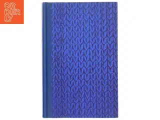 Blå hardback bog