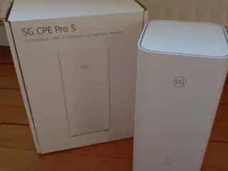 Huawei 5g cpe pro 5 Router (KUN I DAG!)