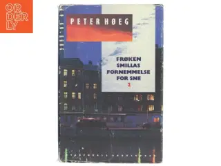Frøken Smillas fornemmelse for sne af Peter Høeg (Bog)