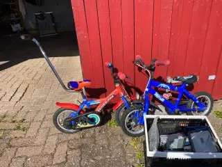 Bilradio, stænklapper og cykler