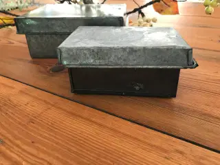 2 skønne zink skrin