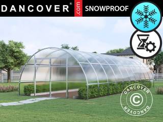 Drivhus polycarbonat, Strong NOVA 40m², 4x10m, Søl
