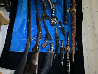 Divs Pynte våben til at hænge på væg