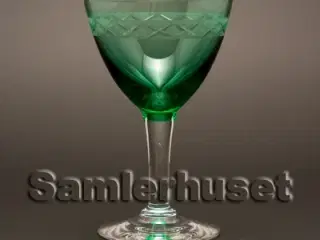 Ejby Hvidvinsglas, grøn. H:120 mm.