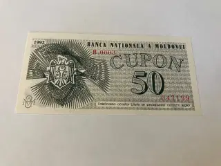 50 Cupon Moldova 1992