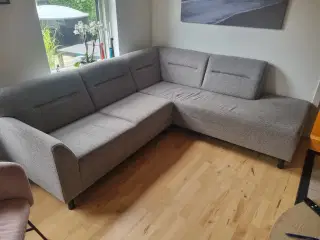 Hjørnesofa med chaiselong 