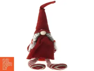 Juledekoration nissefigur i stof (str. 28 cm)