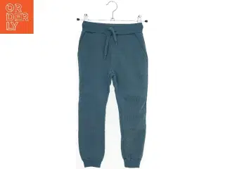 Blå sweatpants med lommer fra Kids Up (str. 104)