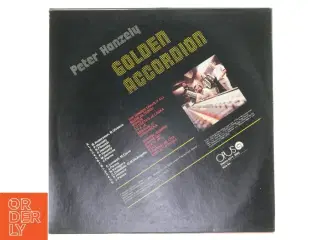 LP plade Golden Accordion af Peter Hanzely fra Opus
