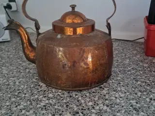 Kobber kedel.