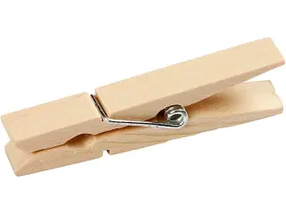 Tøjklemmer, L: 48 mm, B: 6 mm, 50stk./ 1 pk.