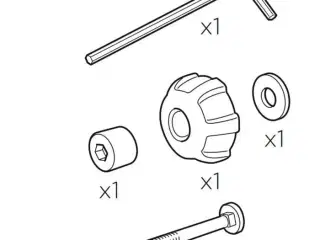 Thule mont. pose til bøjle 918/925/927