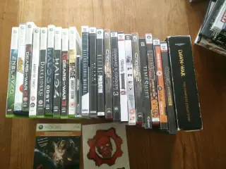 XBOX 360 Kinect + XBOX 360 Spil + Spil også til PC