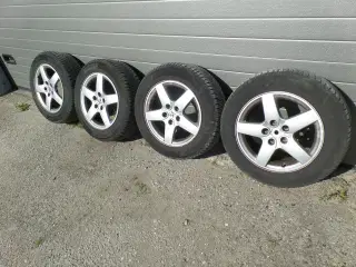 Michelin helårsdæk på alufælge