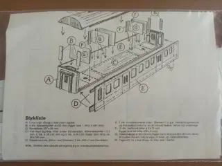 Byggesæt til DSB An vogn
