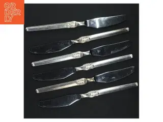 Sølvplet smørknive