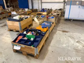 Remhjul og lader - 11 paller