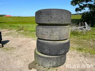 Landbrugsdæk med fælge - 4 stk