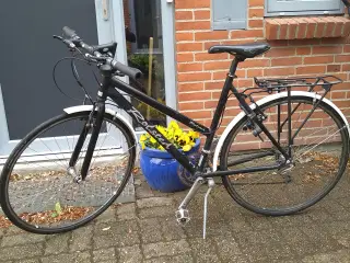 dame/pigecykel 28" god stand