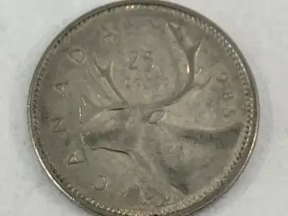 25 Cents Canada 1985