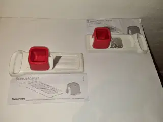 Tupperware slicer og rivejern