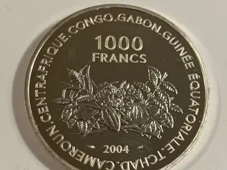 1000 Francs 2006 Central African States FIFA World Cup
