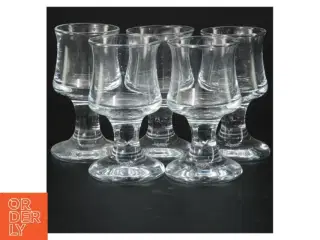 Sæt af 5 glas (str. 10 cm. 5 styk)