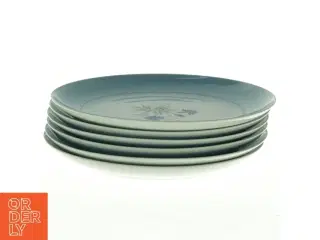 Porcelænsmiddagstallerkener, blå kornblomst, demeter fra Bing Og Grøndahl (str. Diameter, 24 cm)