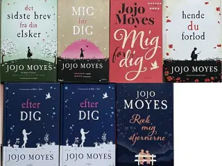 Jojo Moyes - 7 bøger fra 10 kr. pr. stk.