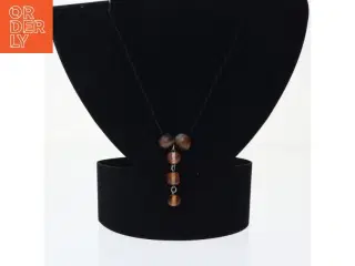 Halskæde med perlevedhæng (str. 37 cm)