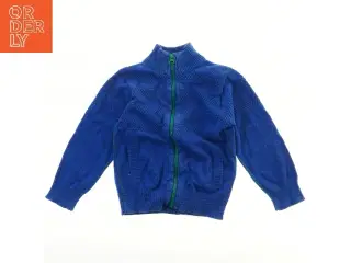 Blå name it cardigan med lynlås (str. 98)