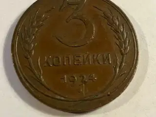 3 Kopeks 1924 Rusland